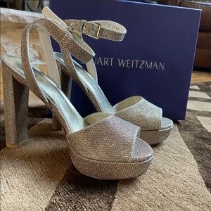 Stuart Weitzman Platinum Noir